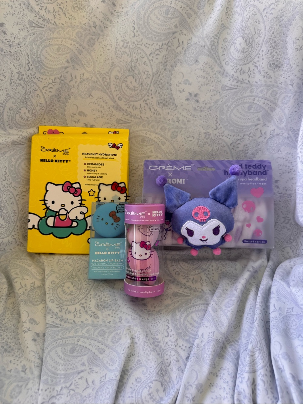 Hello Kitty & Kuromi Beauty Care Set